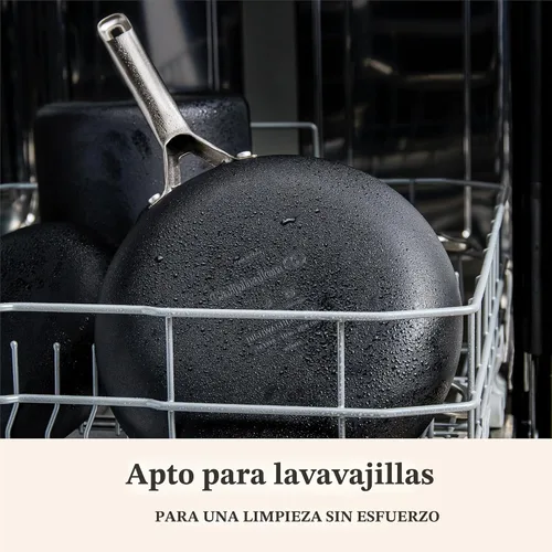 Vista 3 de Calphalon® Juego de 6 piezas de utensilios de cocina, anodizados, antiadherentes, de alta resistencia