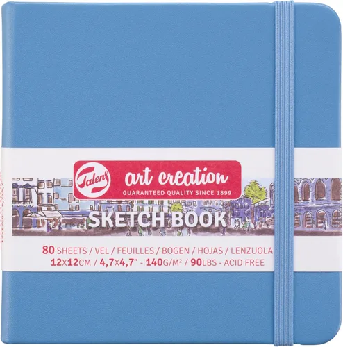 Vista 19 de Talens Art Creation Cuaderno de bocetos 80 hojas, 5.1 in x 8.3 in, negro