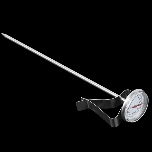 Vista 7 de Termómetro de aceite para freír con clip, termómetro de caramelo para hacer dulces, termómetro de cocina de acero inoxidable para líquidos