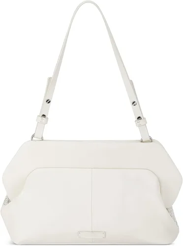 Vista 3 de Vince Camuto Amari Clutch Algodón Blanco