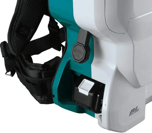 Vista 4 de Makita XCV17PG 18V X2 LXT® Litio-Ion (36V), aspirador en seco con mochila sin escobillas y con filtro HEPA de 1.6 galones (6.0Ah)