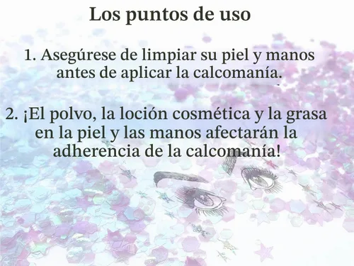 Vista 8 de Joyas musicales de rubí para la cara, gemas de cristal rave, tatuajes de fiesta con purpurina (8 piezas)