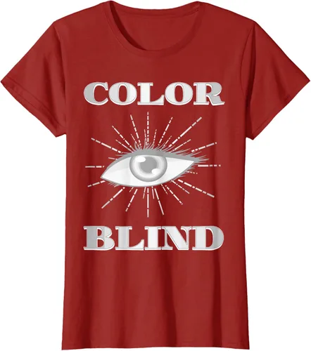 Vista 19 de Color Blind Camiseta Test Funny Glasses Visions