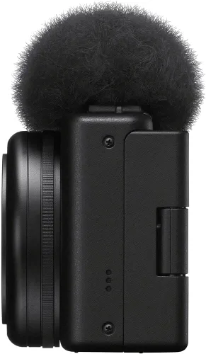 Vista 5 de Sony ZV-1F Cámara para Vlog (Negro) 20.1 MP Sensor de 1” Lente ultra gran angular de 20mm Video 4K Kit compacto para creadores con estuche