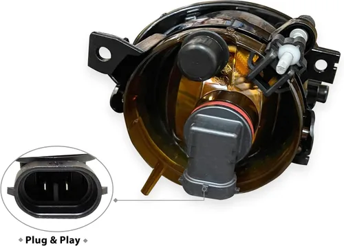Vista 4 de APA - Luz antiniebla de repuesto para parachoques delantero 2019 2020 19 20 20 Sprinter Van Driver lado izquierdo MB2592127