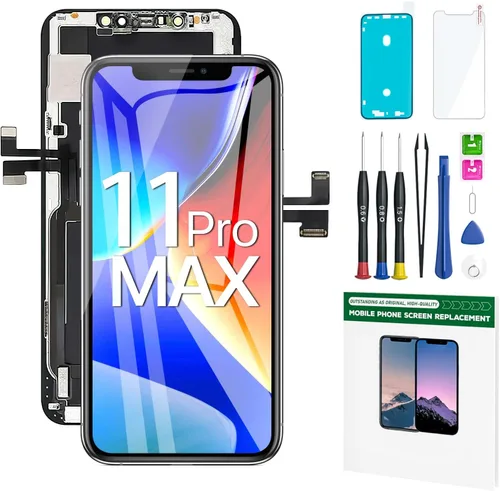 Vista 8 de iPhone 8 Plus de repuesto de pantalla negra para iPhone 8 Plus, pantalla LCD y pantalla táctil digitalizador, conjunto completo con kit