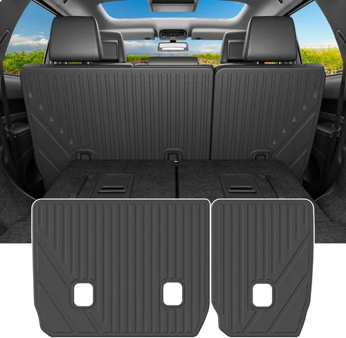 Vista 11 de powoq Cargo Sidewall Protector Compatible with 2016-2026 Dodge Durango Alfombrilla lateral para maletero