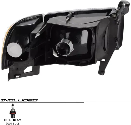 Vista 7 de EPIC LIGHTING Juego de faros delanteros de repuesto estilo OE para luces traseras de esquina, compatible con Dodge 94-02 Ram 1500 02 Ram 2500 3500
