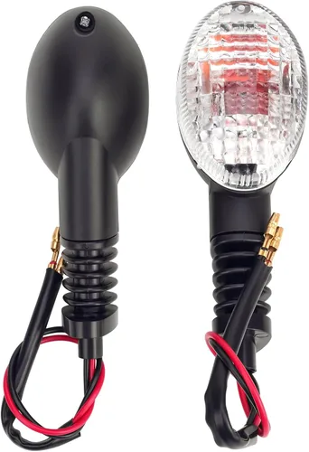 Vista 3 de AHL Luz indicadora ámbar de señal de giro 23037-0115 23037-0388 23037-0376 para KAWASAKI KLX300SM 2020-2022, KLX230R 2020-2022, EX250 Ninja 250