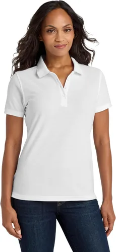 Vista 10 de Port Authority Polo Core Classic Piqué para mujer gris gusty