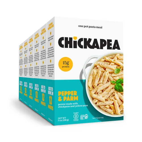 Vista 12 de Chickapea Pasta de garbanzos One Pot - Pepper & Parm - 7 oz (paquete de 1)