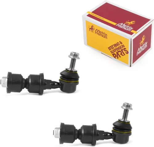 Vista 91 de Metrix Premium Chassis Parts - Kit de 2 eslabones estabilizadores de barra estabilizadora trasera para Buick Allure 05-09, Pontiac Grand Prix 97-08