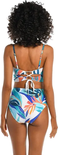 Vista 2 de La Blanca Bañador de bikini bandeau para mujer