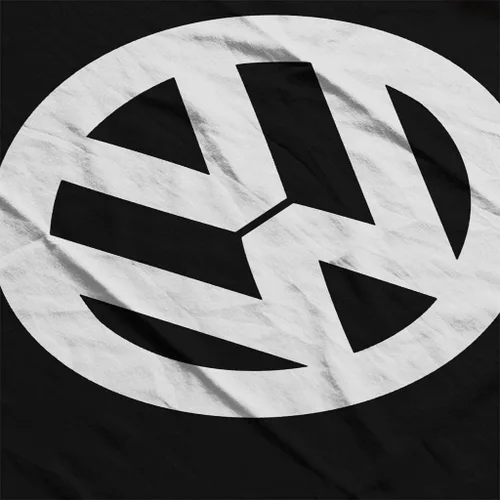 Vista 5 de Volkswagen Sudadera negra con capucha para hombre con logotipo clásico de VW