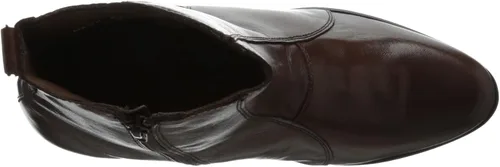 Vista 5 de Stacy Adams Santos - Botas con cremallera lateral para hombre, cuero negro