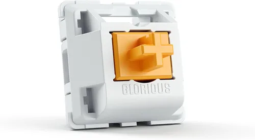 Vista 2 de Glorious Panda Switch (interruptores con cuerpo) - 36 interruptores de 3 pines montados en placa para teclado - Interruptores mecánicos de teclado