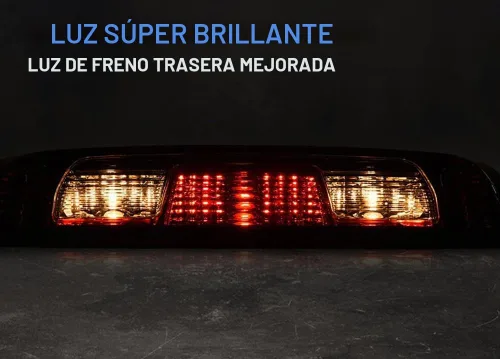 Vista 4 de Tercera luz de freno PIT66 para Chevy Silverado 2015-2021
