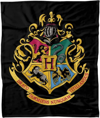 Vista 14 de Harry Potter Gryffindor House Crest - Manta de forro polar de 36 x 58 pulgadas, escudo de Gryffindor