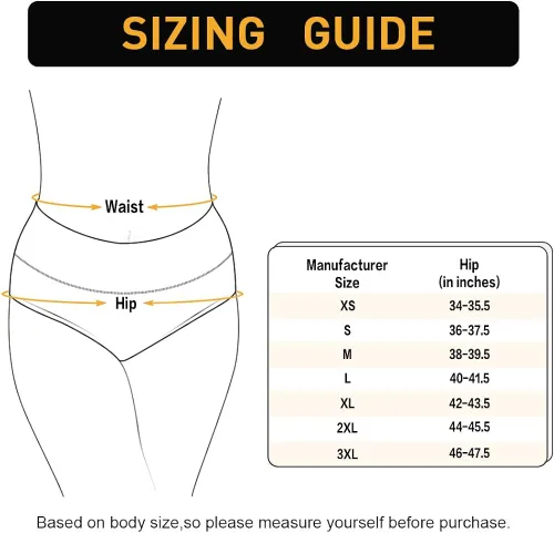Vista 6 de INNERSY - Ropa interior de algodón para mujer de talle alto para posparto paquete múltiple