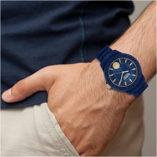 Vista 4 de Versus Versace Tokyo Silicone Lion Collection Reloj de lujo para hombre
