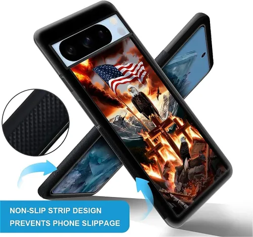 Vista 527 de Compatible con Google Pixel 4A 5G Mobile Case Creative Acrylic Panel trasero Silicona Protección Grip especialmente diseñado para Google Pixel 4A 5G