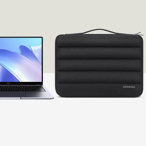 Vista 6 de DOMISO 360 Funda protectora para laptop MacBook Air M5 de 15 pulgadas Negro