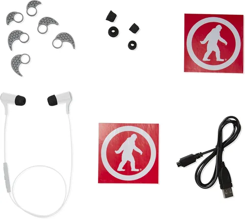 Vista 6 de Outdoor Tech OT5300 Orcas 2.0 Auriculares inalámbricos ultraligeros Bluetooth con auriculares de espuma Comply (blanco)