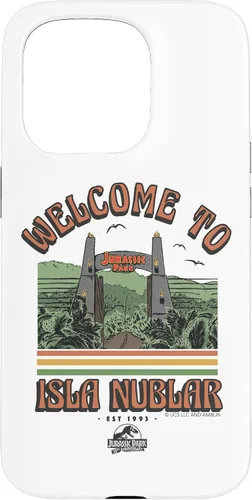 Vista 14 de Funda para iPhone 12 mini Jurassic Park Welcome to Isla Nublar