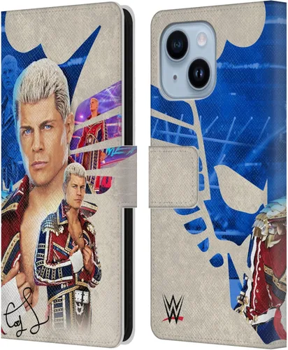 Vista 92 de Head Case Designs Funda con licencia oficial de la WWE American Nightmare Flag Cody Rhodes compatible con Apple iPhone 11
