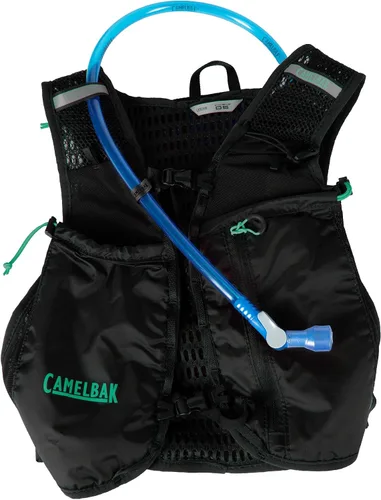 Vista 4 de CamelBak Circuit Run - Chaleco de hidratación con depósito de 50 onzas, diseño ligero y transpirable y almacenamiento para correr y entrenar de Negro
