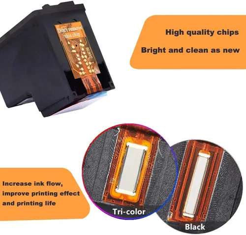 Vista 3 de SanSeCai remanufacturado para cartuchos de tinta HP 652 XL HP652 Cartucho de repuesto Deskjet Advantage 1115 2135 2136 3635 3636 4535 4675 5275