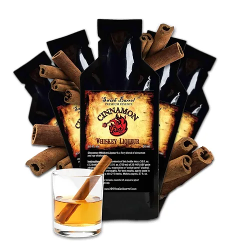Vista 9 de Esencia de sabor a whisky de canela (paquete individual), recambio de sabor de licor para envejecimiento en barrica, mezcladores de cócteles