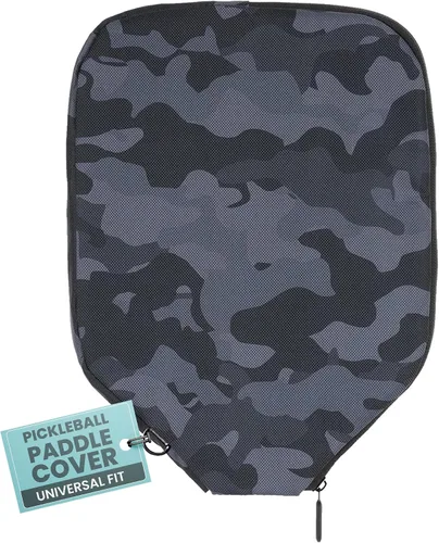 Vista 28 de Palms-O-Aces Pickleball Paddle Cover Canvas Padded Pickleball Paddles Sleeve with Zipper Lightweight Protective Paddle Case for Standard Paddles