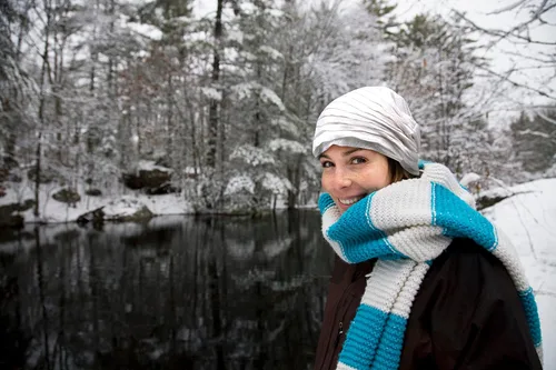 Vista 4 de Kayier Gorro de quimioterapia casual holgado para mujer