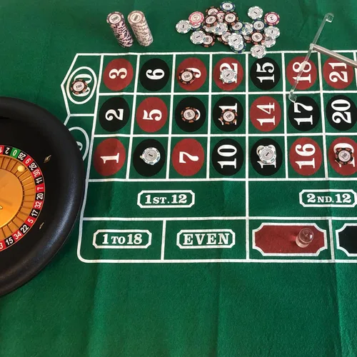Vista 5 de Juego de mesa de ruleta de fieltro – 36 x 72 pulgadas, rectangular, estilo Las Vegas, color verde, para póquer, ideal para juegos de póquer, eventos