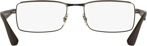 Vista 7 de Ray-Ban RX6332 - Marco rectangular para lentes recetados para hombre, bronce mate, 2.165in, Metálico Mate, 55 mm