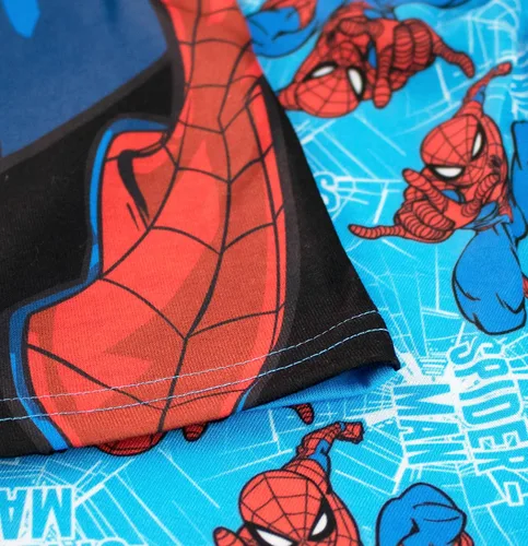 Vista 6 de Marvel Pijama de Spiderman para niños Pijama corto para niños de Spider-Man Producto oficial de Spiderman