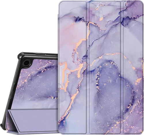 Vista 10 de Fintie Funda delgada para tableta Amazon Fire Max 11 (13ª generación, versión 2023) – Funda rígida de triple pliegue ligera con función de encendido