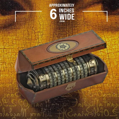 Vista 3 de Prop Réplica del Cryptex de "El código de Da Vinci",escala 1: 1.
