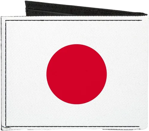 Vista 2 de buckle-down lona portafolios BanderaJapón accesorio