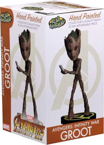 Vista 3 de NECA Avengers: Infinity War - Aldaba de cabeza - Groot