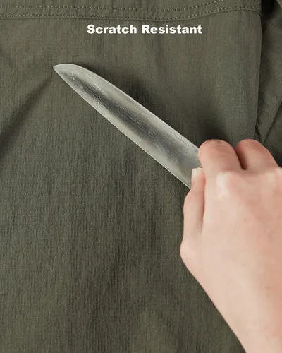 Vista 7 de EKLENTSON Pantalones cortos para hombre con bolsillos, ligeros, de secado rápido (sin cinturón)