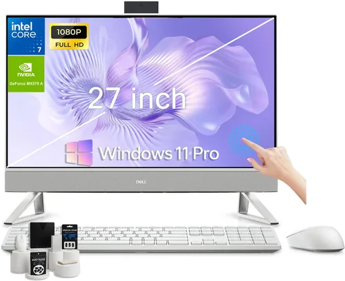 Vista 7 de Dell Inspiron 3020S Desktop - Procesador Intel Core i5-13400, RAM DDR4 de 16 GB, SSD de 512 GB + disco duro de 1 TB, gráficos Intel UHD 730, Windows