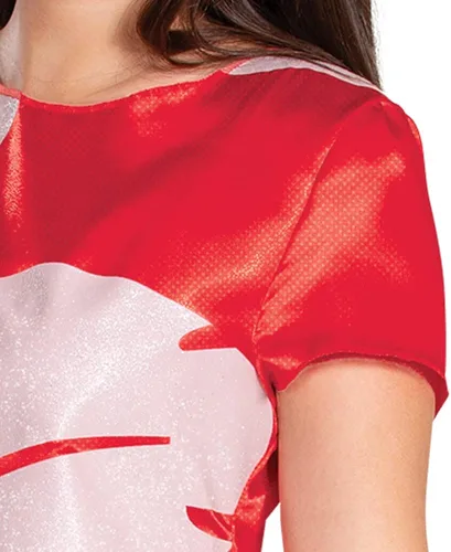 Vista 4 de Disguise Disfraz de Lilo para adultos de lujo, Rojo