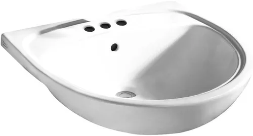 Vista 2 de MEZZO SEMI-COUNTERTOP 8IN CTRS WHT