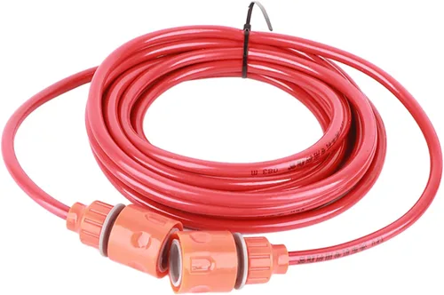 Vista 8 de Luqeeg Lavadora eléctrica a presión de 12 V, 80 W, 130 PSI, potente lavadora portátil con manguera de PVC de 20 pies, función de protección contra
