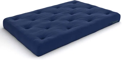 Vista 9 de Nirvana Futons Colchón de futón individual extra grueso de 10 pulgadas, sarga negra, fabricado en Estados Unidos