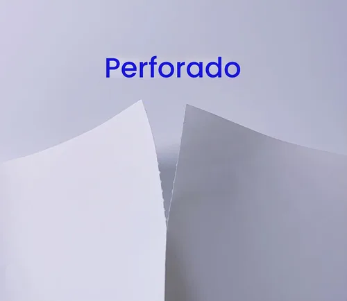 Vista 3 de IOOIOO Papel de impresora térmica BPS libre de BPA, (100 páginas, Continuo, sin marca, 3 años)