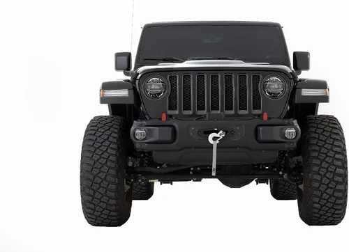 Vista 2 de Rough Country Placa de montaje de cabrestante para Jeep Wrangler JL - 10652 2018-2024