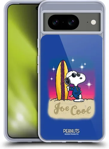 Vista 209 de Head Case Designs Officially Licensed Peanuts Beach Surf Snoopy Boardwalk Airbrush Gel Case [Military Grade Protection] Compatible with Google Pixel